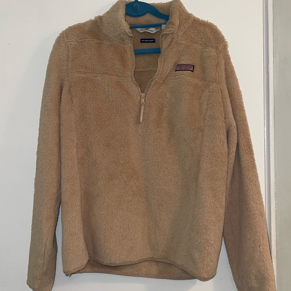 Vineyard vines the shep shirt toasted almond size medium